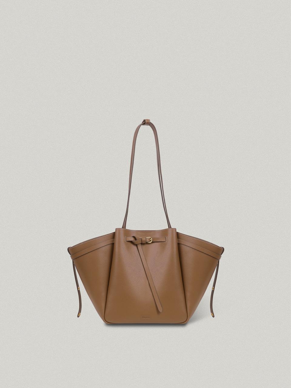 Mini Anthos Bag Almond - Stitch미니 안토스백