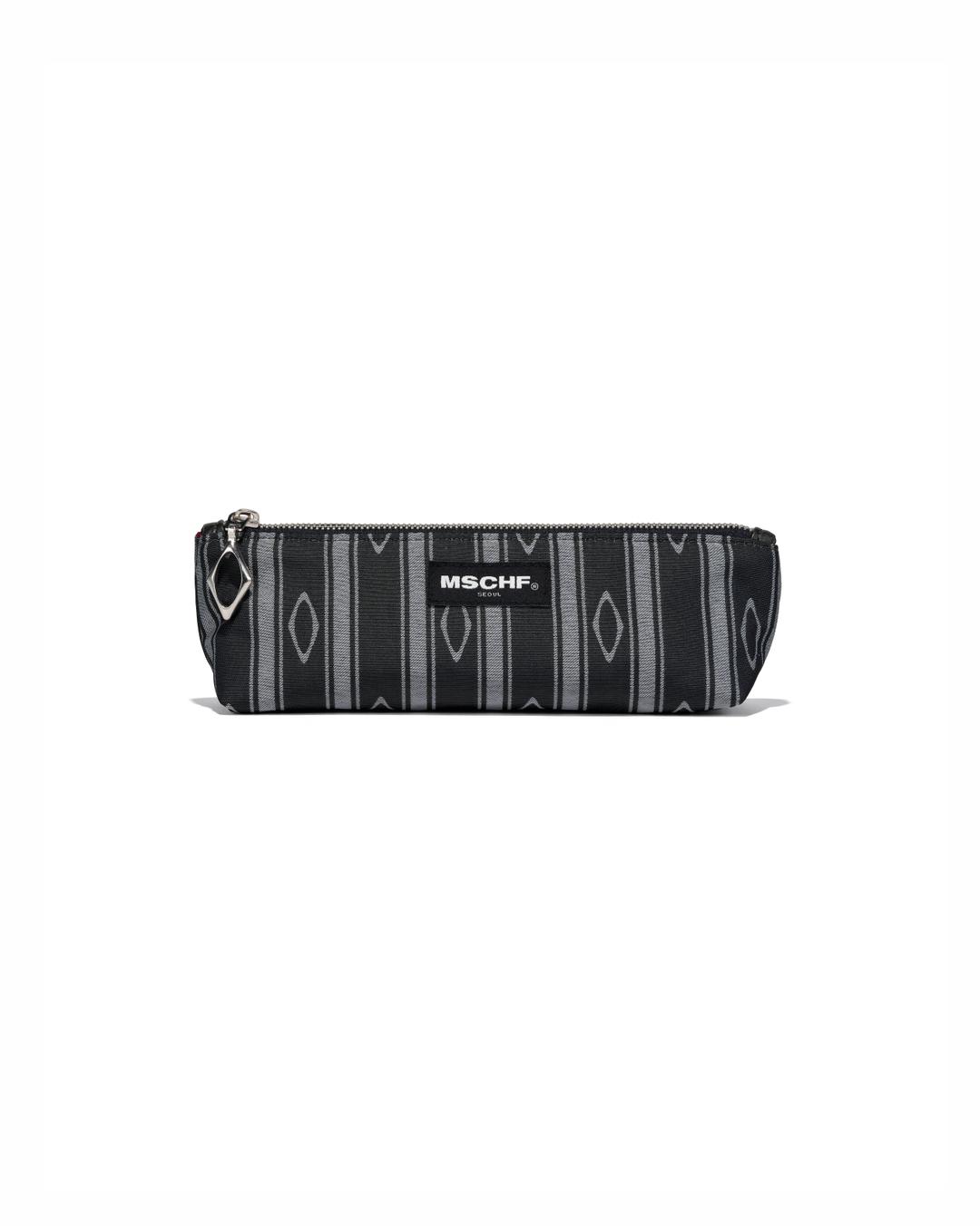 JACQUARD PENCIL CASE_BLACK