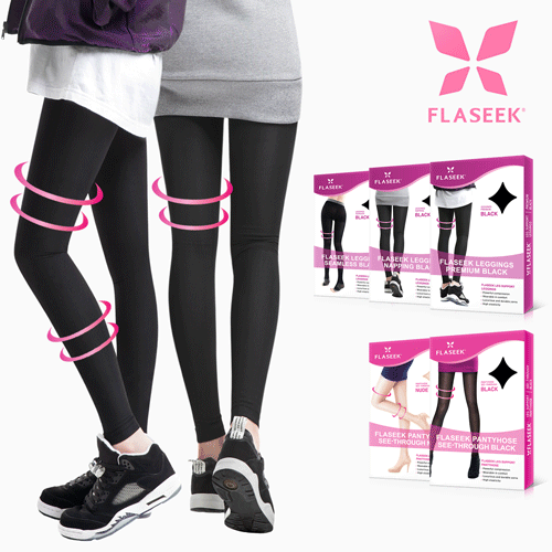 플레시크 압박레깅스/보정스타킹 모음 날씬한 다리라인★ 시스루, 프리미엄, 냅핑 타입 등 레그웨어, 쉐이프웨어