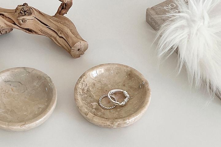 미니 마블 트레이 대리석 플레이트