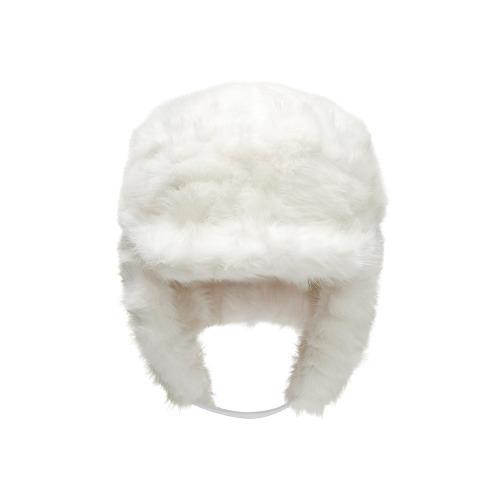 FUR TRAPPER CAP_CRUSH CREAM (2차리오더)