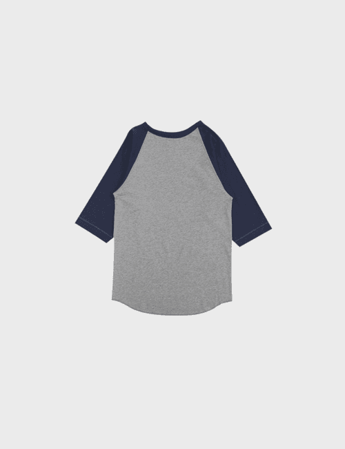 2차 single-stitch raglan tee