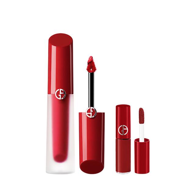 [아르마니 뷰티] NEW 아르마니 립 마에스트로 사틴 4ml 세트 [단독]