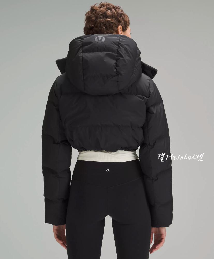 (룰루아울렛)룰루레몬 원더 퍼프 슈퍼 크롭 자켓 구스다운 숏패딩 Lululemon Wunder Puff Super-Cropped Jacket
