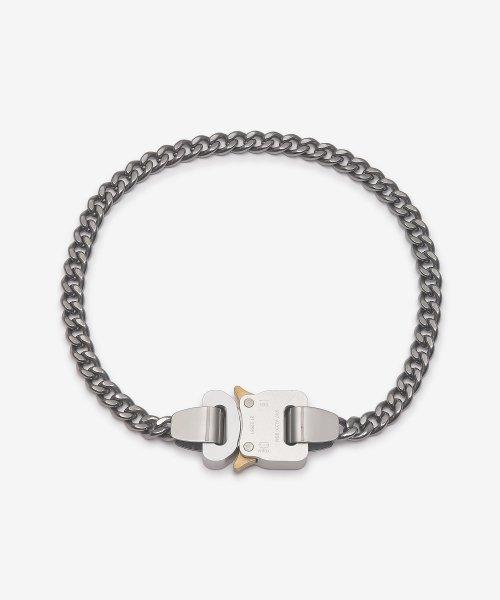 1017 알릭스 9SM(1017 ALYX 9SM)  메탈 버클 목걸이 - 실버 / AAUJW0213OT01GRY0002 - 후기 | 무신사