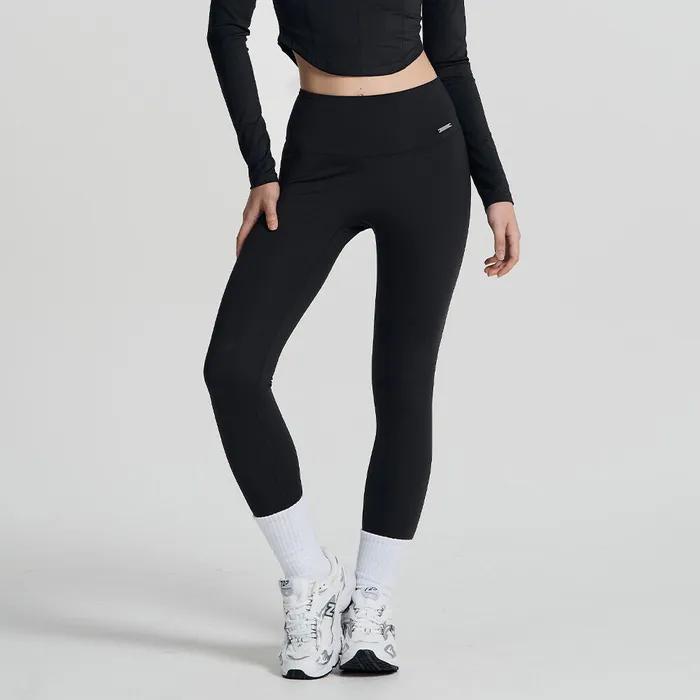 우먼스 서포트 웜업 레깅스 (Black)
