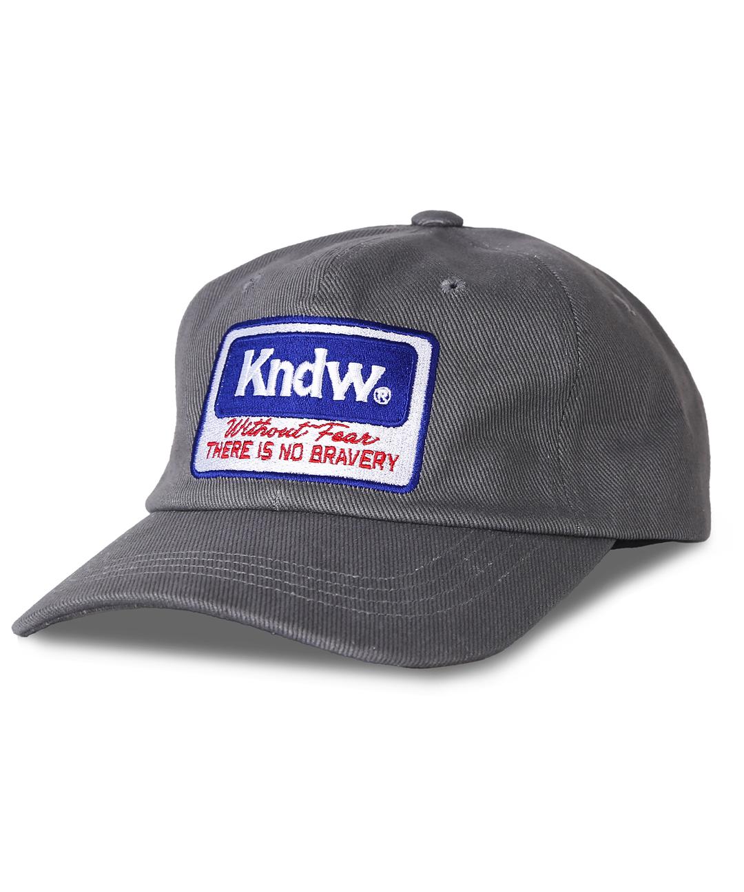 kndw vintage trucker cap charcoal