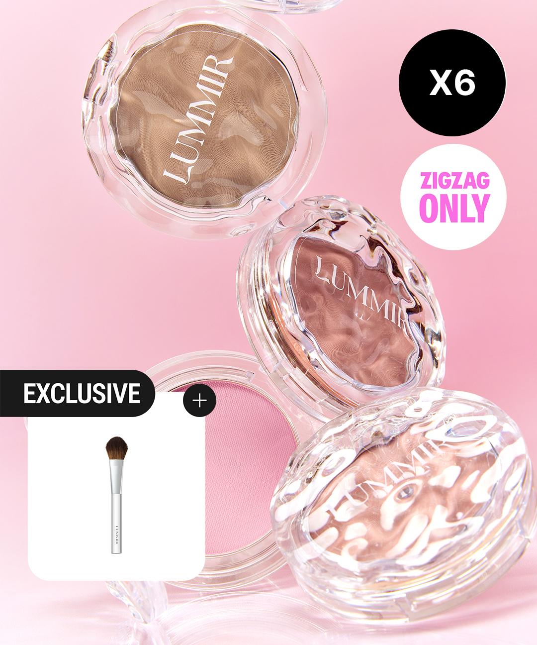 루미르 [NEW🍑][6SET/브러쉬 증정]에어 플러피 블러셔 (6colors) ✨ONLY ZIGZAG✨