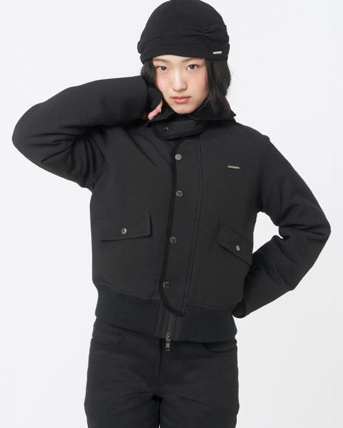 Wellon bomber jacket BLACK