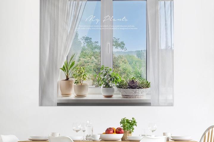 마이플랜츠 여름 풍경 패브릭포스터 / 가리개커튼 2size