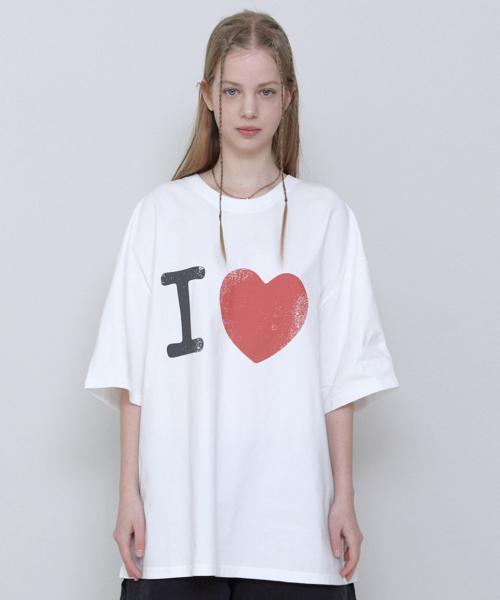 I LOVE TEE [WHITE]
