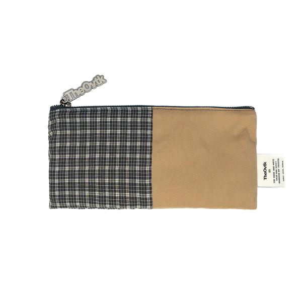 Patchwork Pencil Case (Beige)