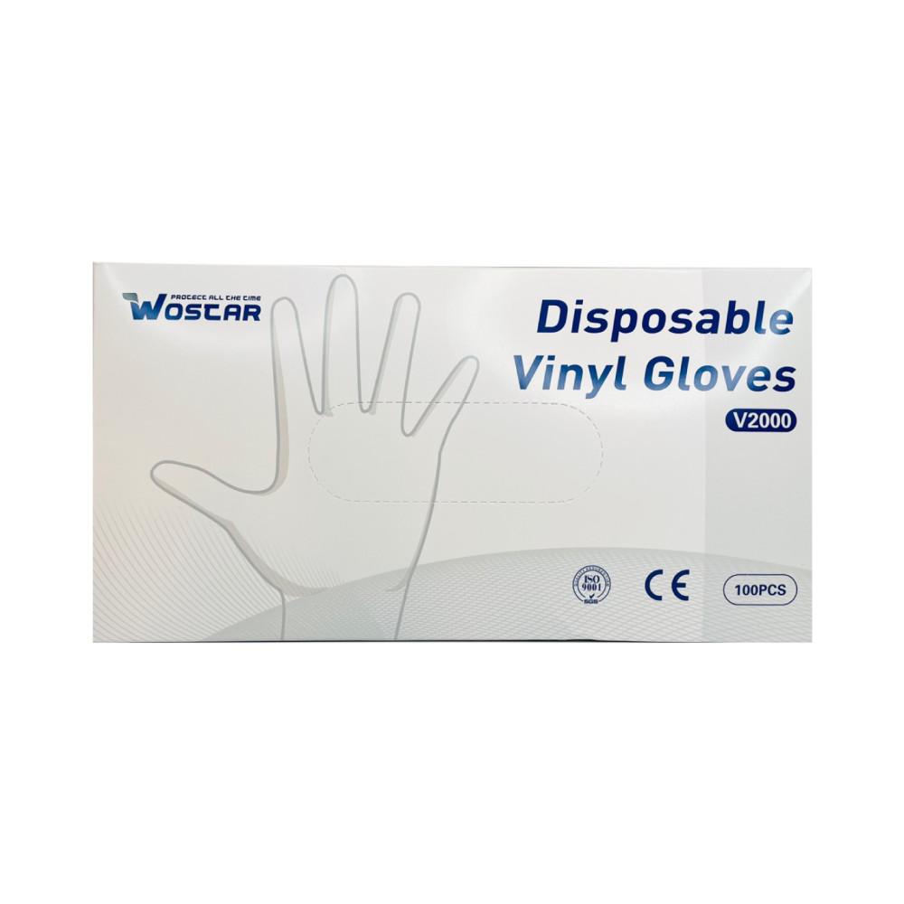 미용시술용 글러브 PVC 위생장갑 100매
