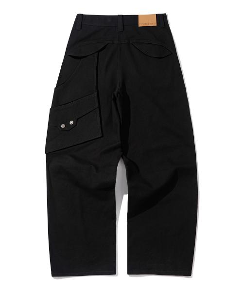 코튼 빅포켓 볼트 워크 팬츠 [BLACK]_SEPT081BLACKSEPT069BLACK