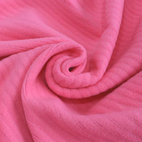 [sc2403] 스판 단면 폴라폴리스 스트라이프 핑크