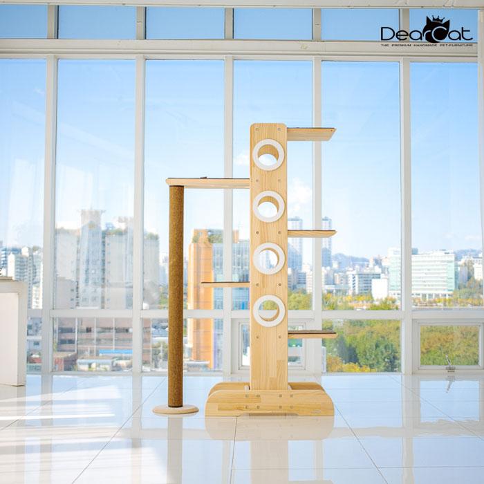 [티몬] [본격여름맞이] 5%쿠폰 워너비캣타워 모르는 집사들이 없다는 원목 캣타워