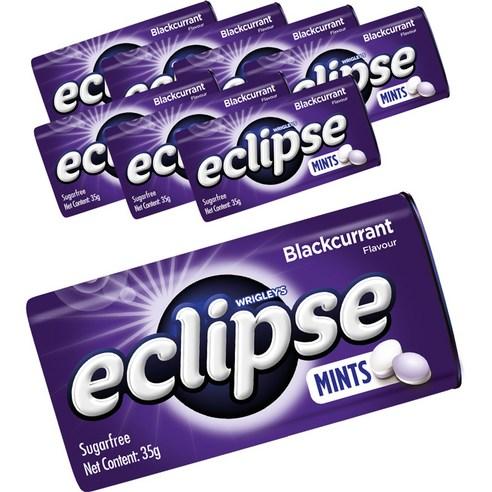 이클립스 블랙커런트향, 35g, 8개 - 일반하드캔디 | 쿠팡