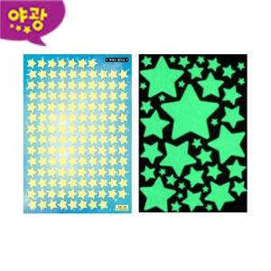유니테크 야광스티커 NS-18 작은별