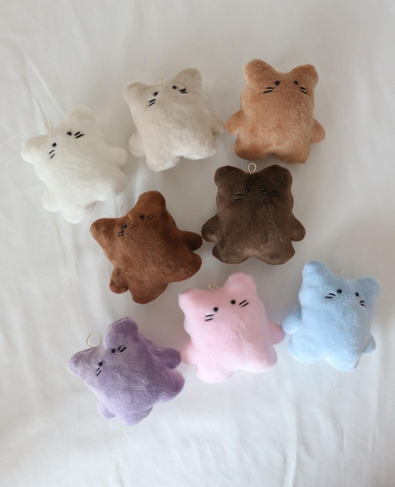 말랑한 인형 키링 선물 자체제작 인형 곰돌이 키홀더 열쇠고리