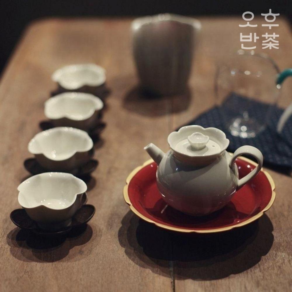 초목재유 매화 찻잔 다관 호승 시리즈