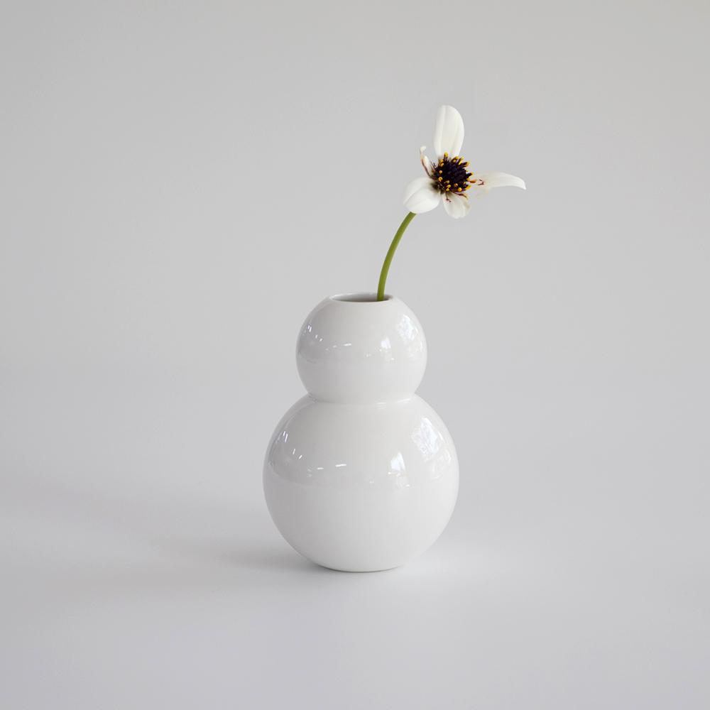 SNOWMAN Vase (white)