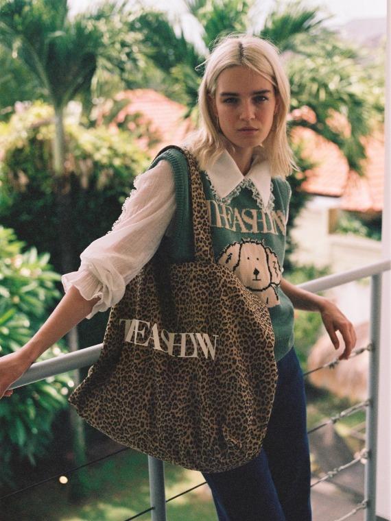 WEEKENDER BIG CANVAS BAG II LEOPARD