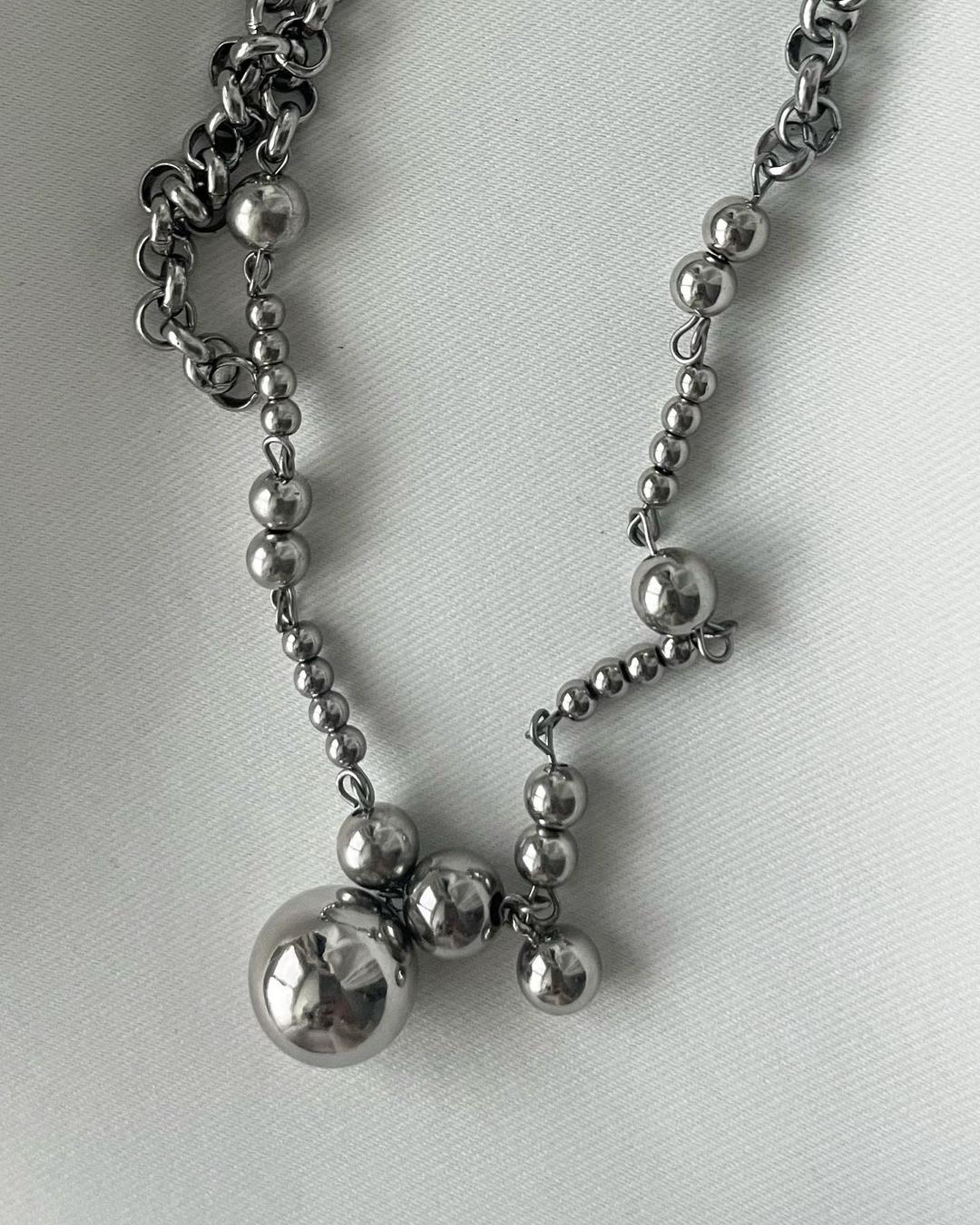 *bubble drop necklace*