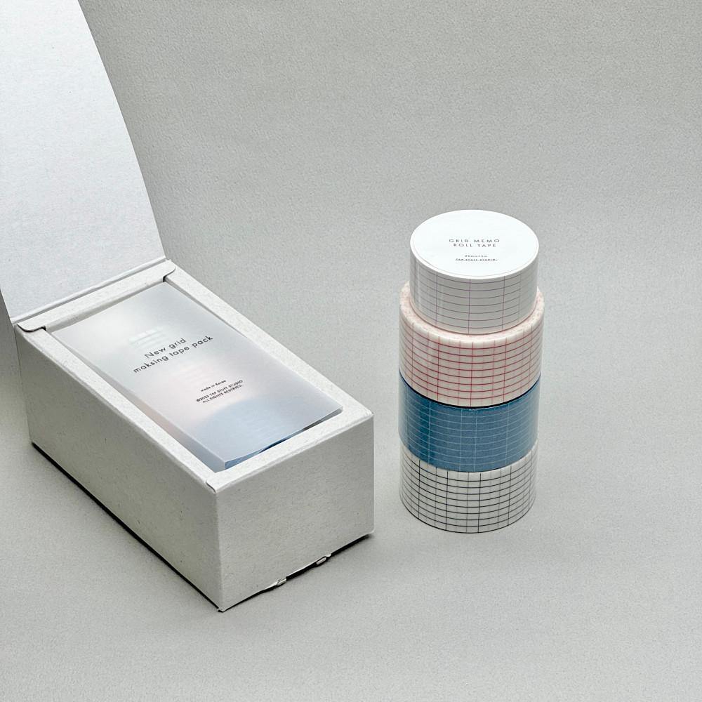 new grid masking tape pack
