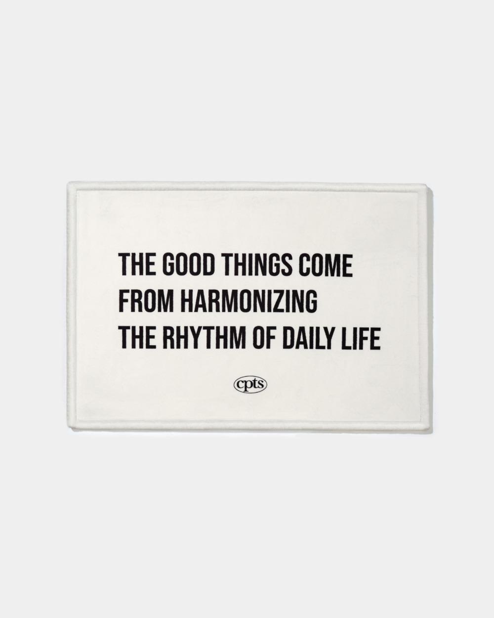 GOOD THINGS TYPE MAT_IVORY
