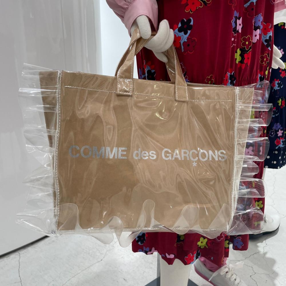 꼼데가르송 PVC 토트백 NY-K204