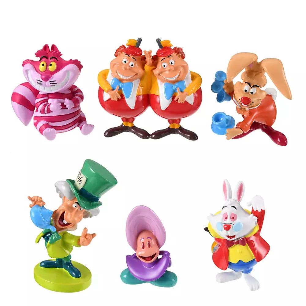 이상한 나라의 앨리스 70주년 기념 시크릿 피규어 6종 디즈니 스토어 한정판