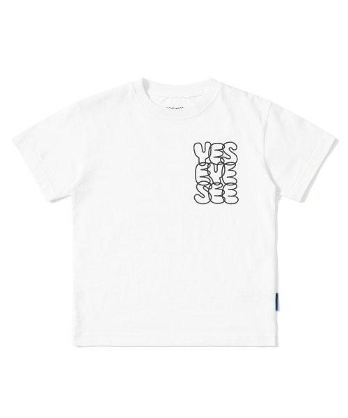 C-Logo Kids Tee White