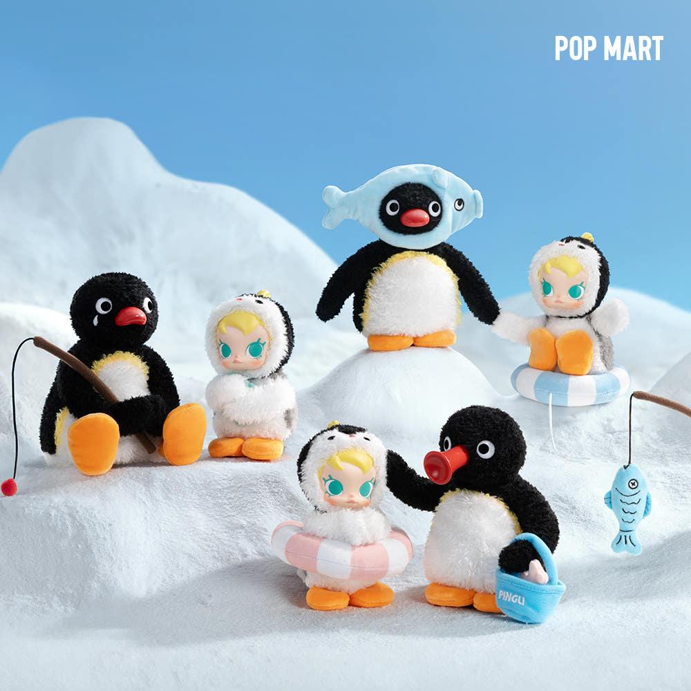 [팝마트] 베이비 몰리 X 핑구 즐거운 낚시 시리즈 인형 키링