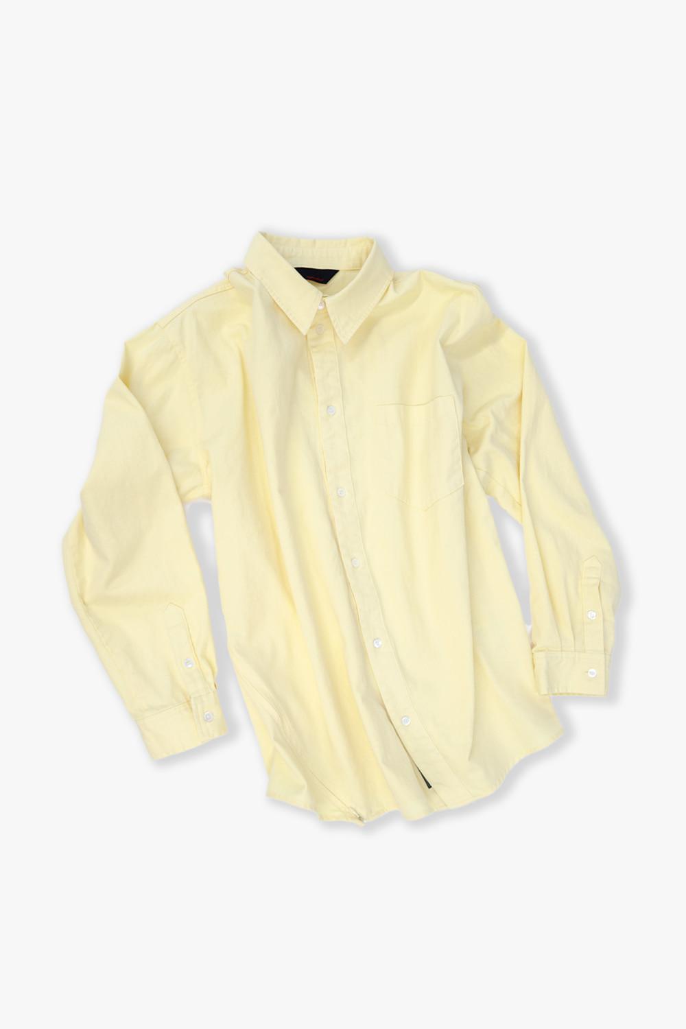 MARIGOLD WASHED SHIRT - LEMON