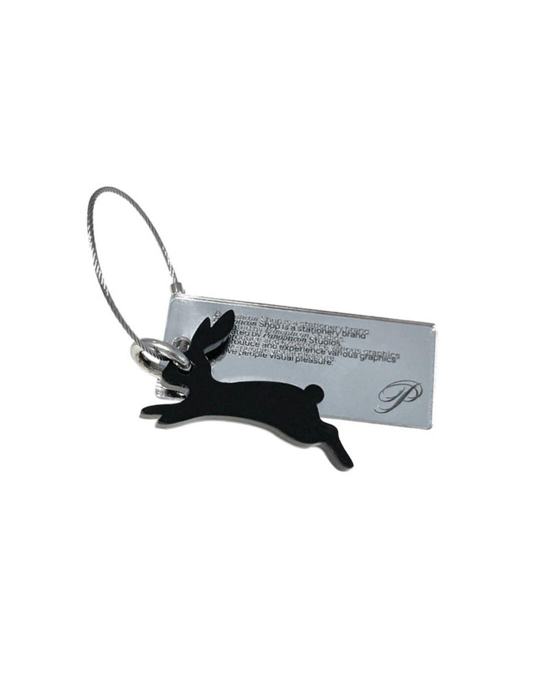 Black Rabbit Keyring
