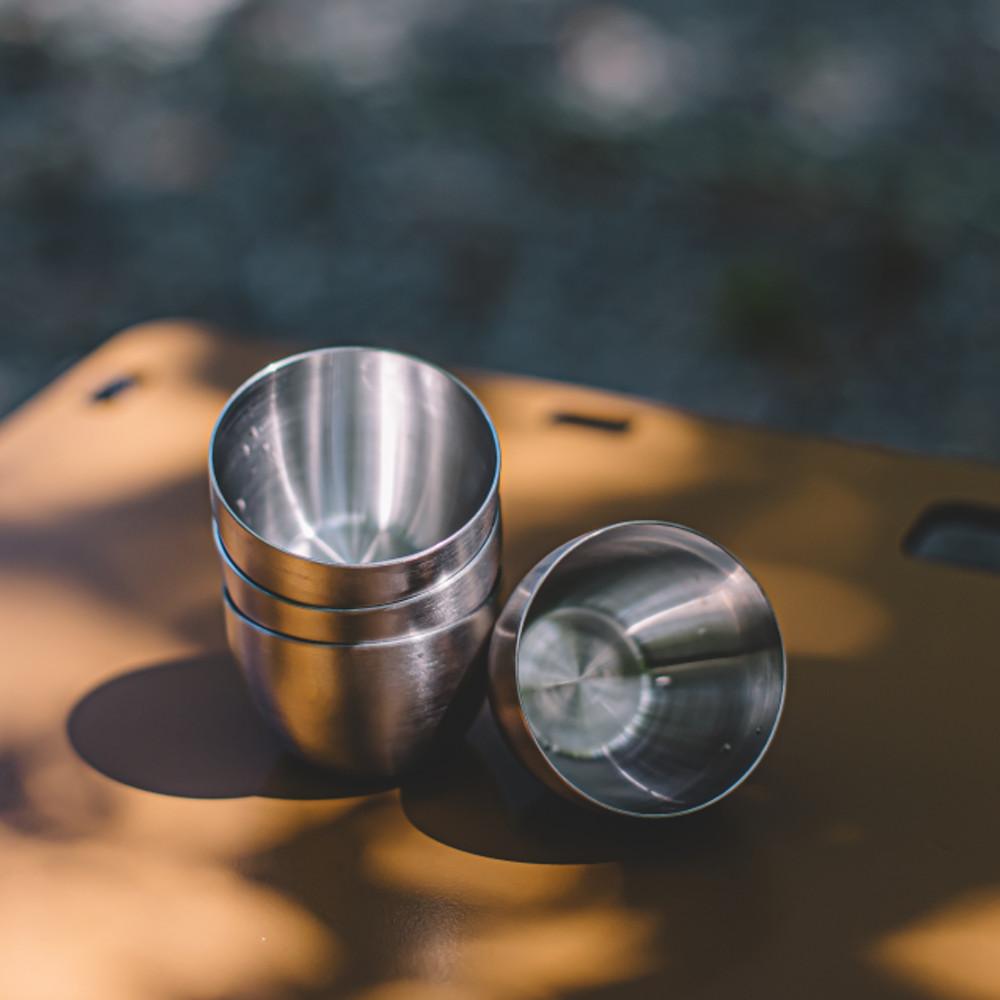 키녹스 캠핑 소주잔 술잔 막걸리잔 샷잔 60ml (4P)