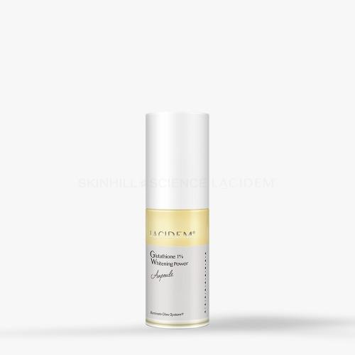 MTS 가능 라시뎀 글루타치온 1% 화이트닝 파워 앰플 30ml[ 슈퍼황산화제 염증.색소개선 특허 유효 총 77% ]