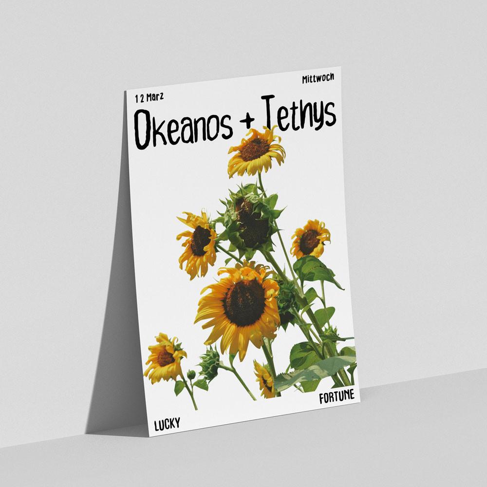 인테리어 아트포스터 LUCKY 수플 A1 50x70 A2 사이즈, 해바라기포스터