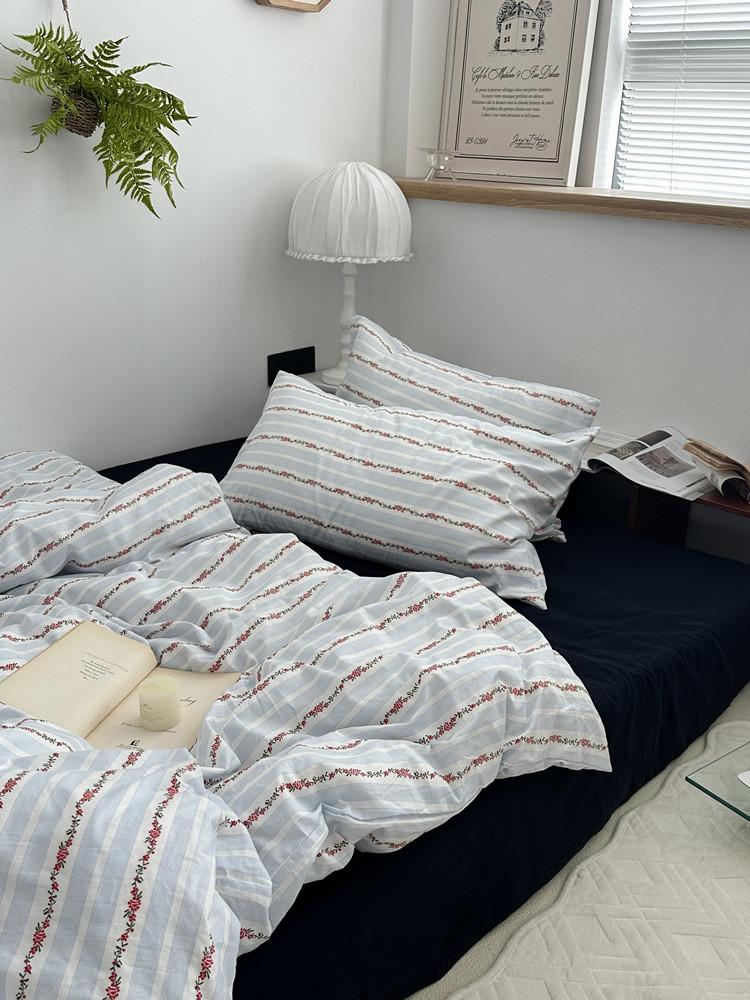 페르지아 노르틱 순면 침구커버세트 모던한 이불 베개 침실 인테리어 싱글 슈퍼싱글 퀸