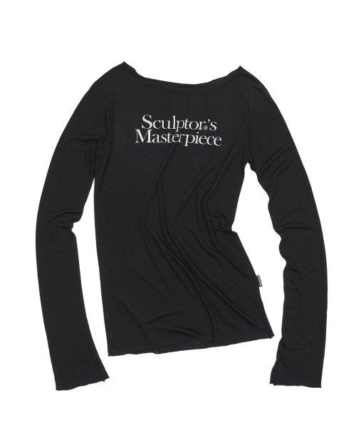 Masterpiece Sheer Top Black