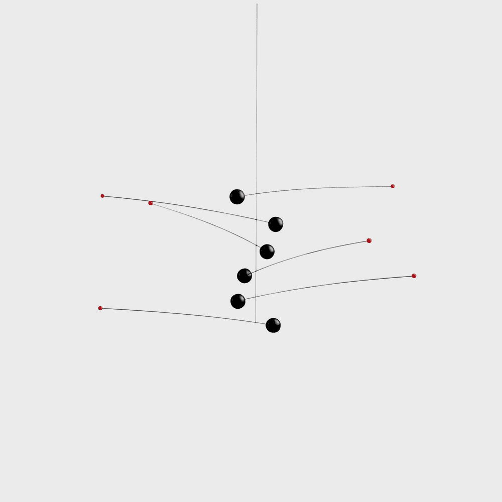 [모빌] 미래 Futura Black / 플렌스테드 모빌(Flensted Mobiles