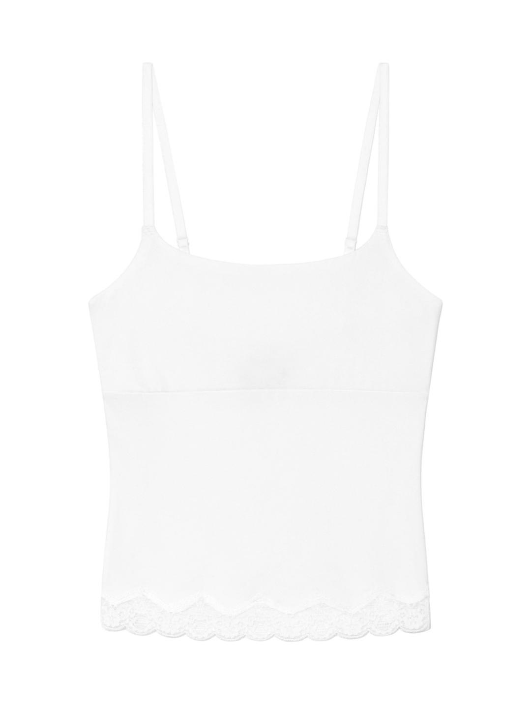 [2/12~] HEART LACE CAMI (WHITE)