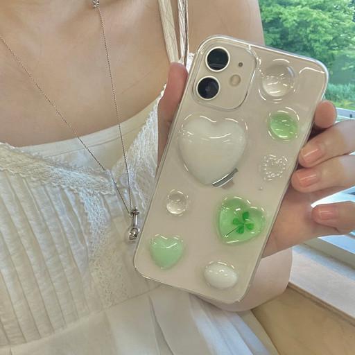 🫧pale greenery case🍀갤럭시S25입고