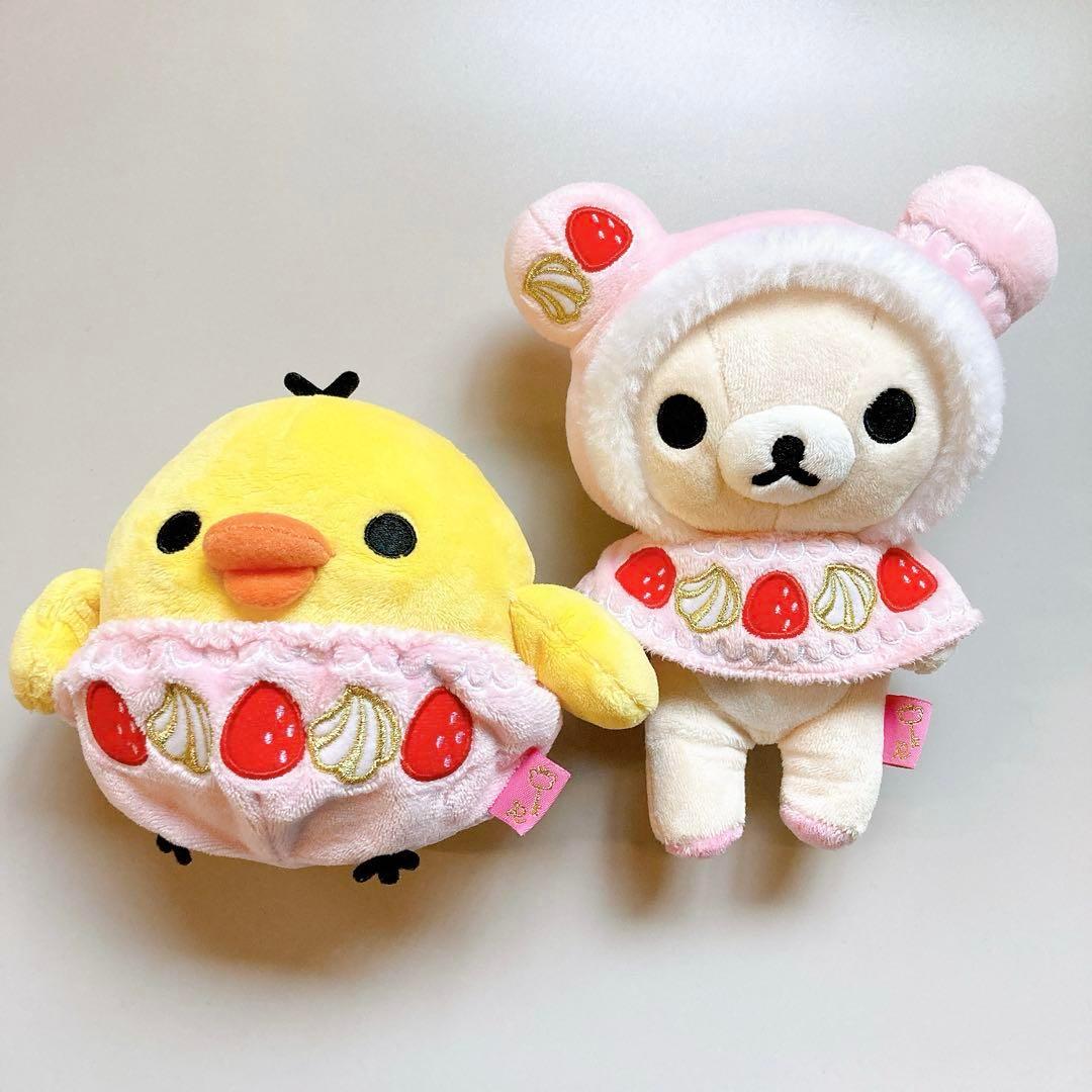 リラックマ　コリラックマ&キイロイトリ　スイーツ&スイーツ　ストロベリー