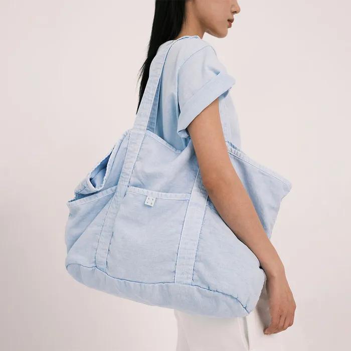 GRVB_Pig dyed Tote-Bag (L.BLUE)
