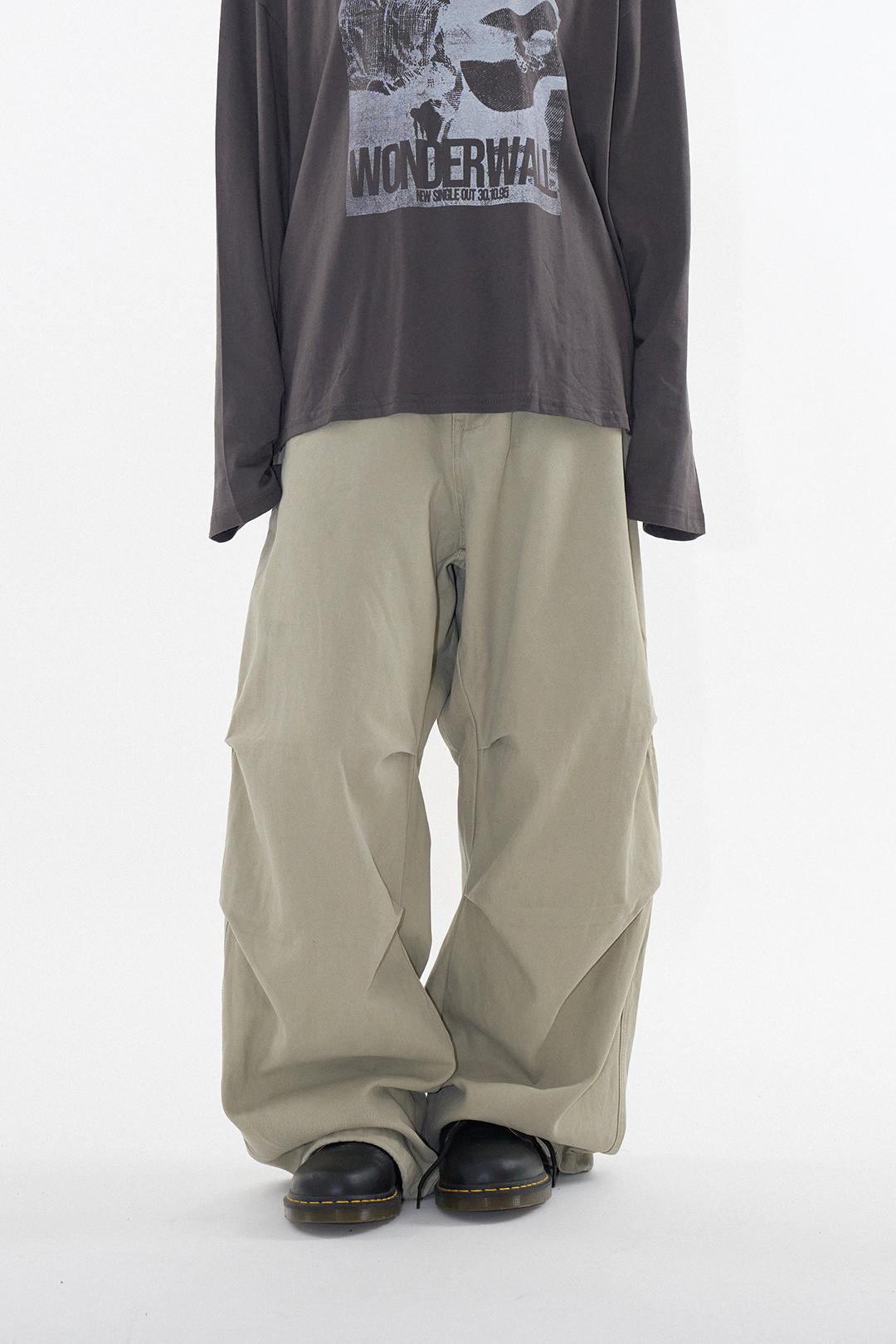 라우코하우스 그라운드 카치온 와이드 팬츠