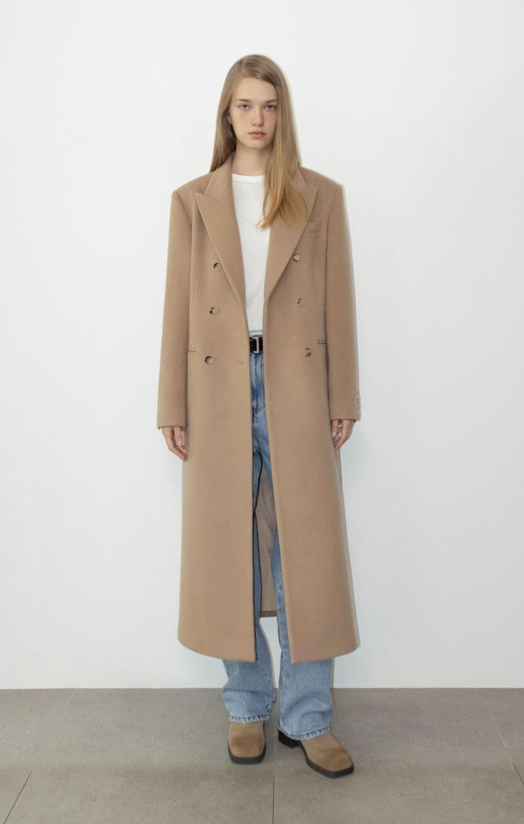 CHALIER WOOL COAT
