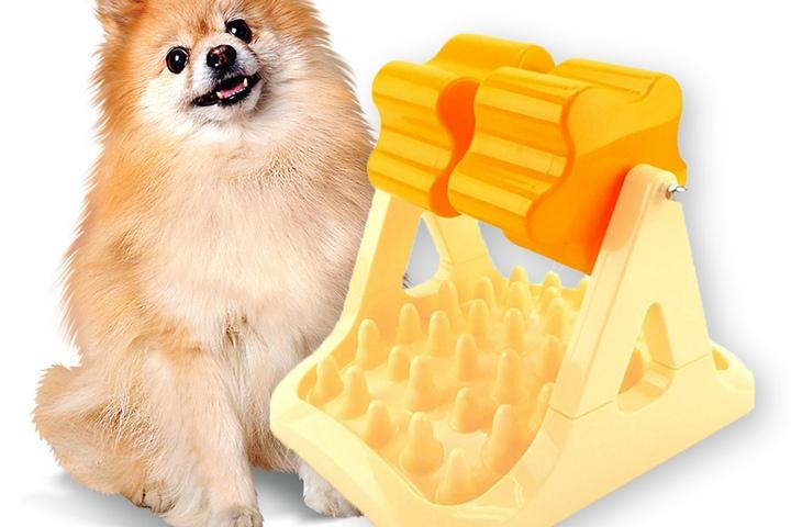 노즈워크 장난감 콘치즈 돌돌이 분리불안 애견 장난감