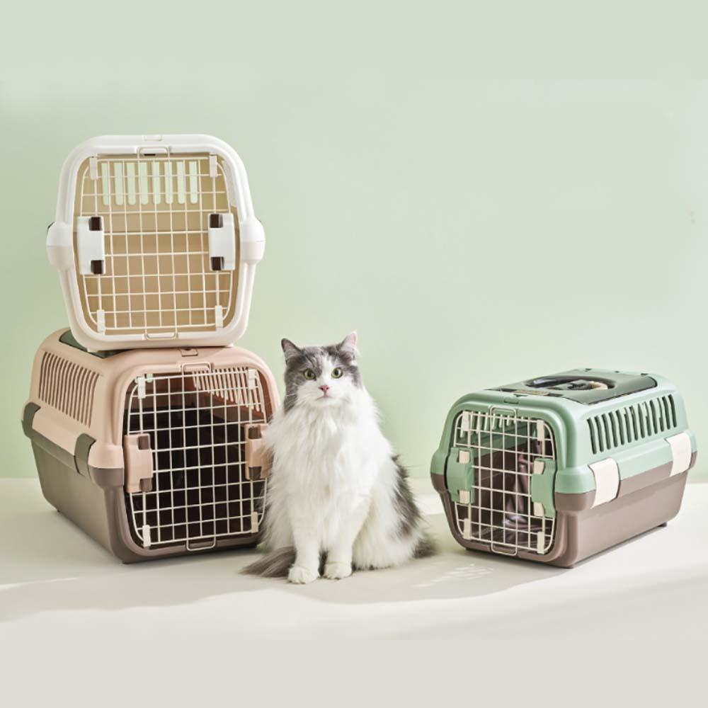 릿첼 고양이 이동장 강아지 켄넬 이동가방 캐리어 더블도어 S