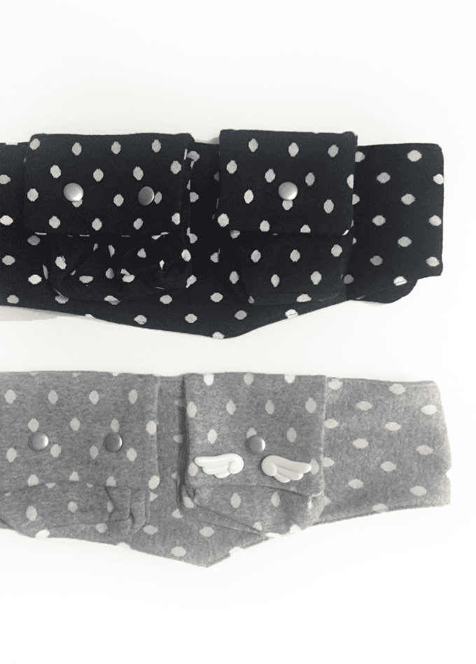 묘랑 [MD PICK/당일출고] wish dot waist bag (2color)